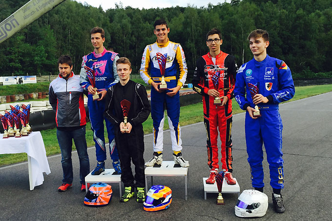 Rinus van Kalmthout wint Kerpen Rotax Max Germany